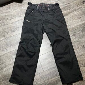 Mens DNA Black Ski Pants
